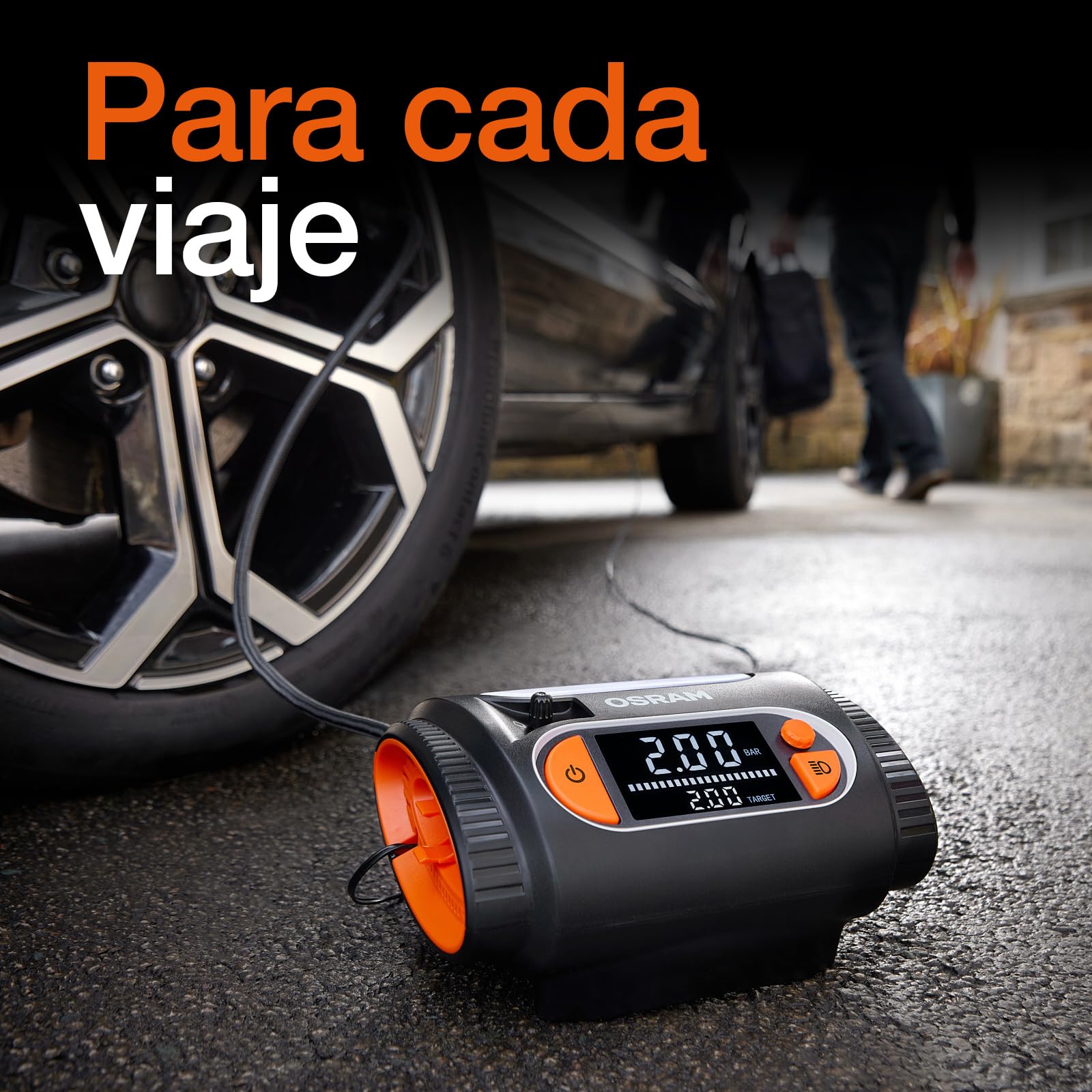 OSRAM OTI2130 Medidor de presión de neumáticos