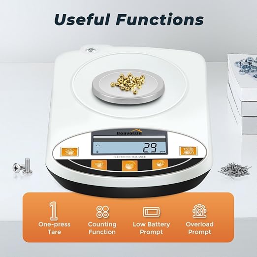 Balanza Analítica Bonvoisin 500g x 0.001g Precisión Laboratorio miniatura 4
