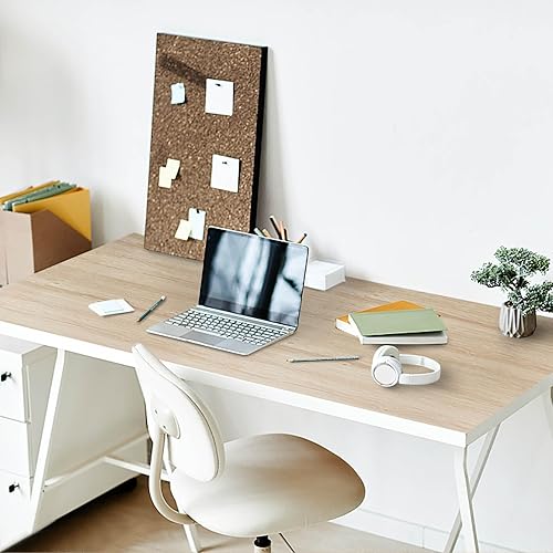 Miniatura 2 de Heroad Papel tapiz de grano de madera clara de la marca, papel tapiz de roble para despegar y pegar, papel de contacto de madera grueso texturizado