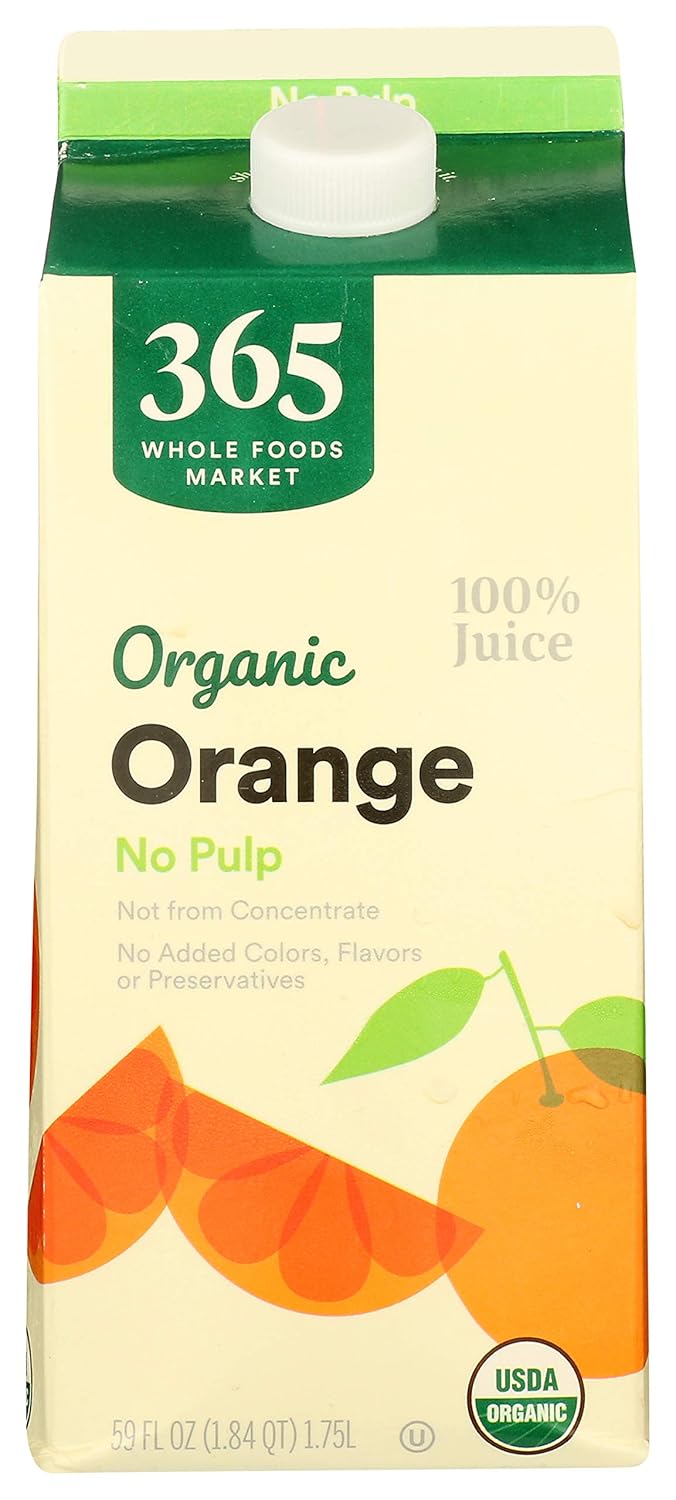 365 by Whole Foods Market Organic Orange Juice, 59 Fl Oz