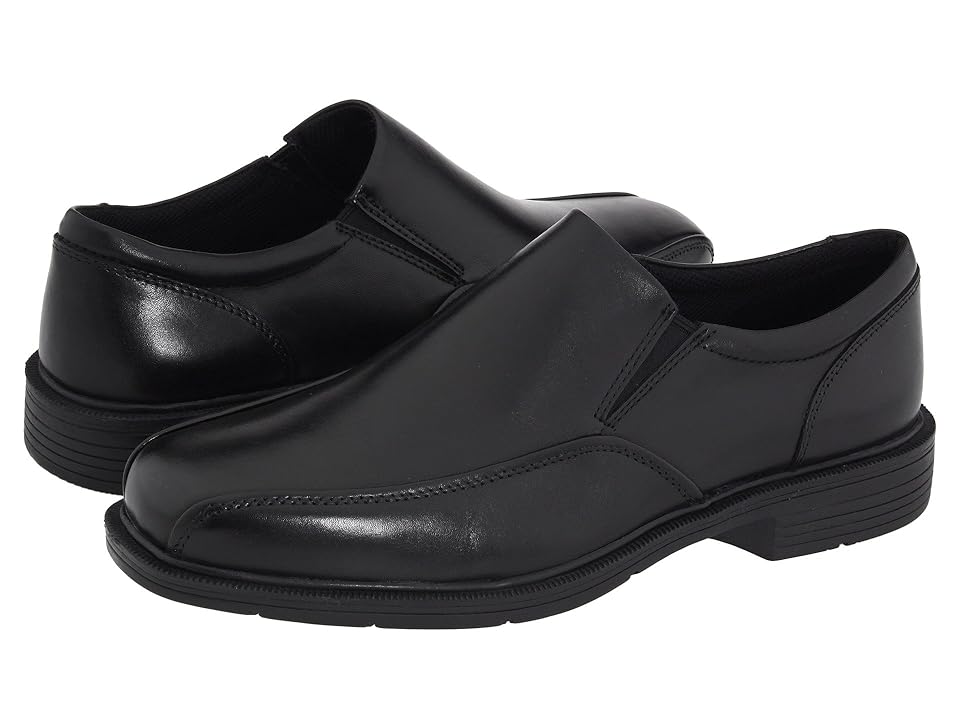 

Nunn Bush Jefferson Bicycle Toe Comfort Slip-On (Black Leather) Men's Slip-on Dress Shoes