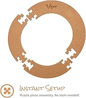 Vista 5 de Viper by GLD Products Wall Defender Diana Surround Corcho, Bronceado