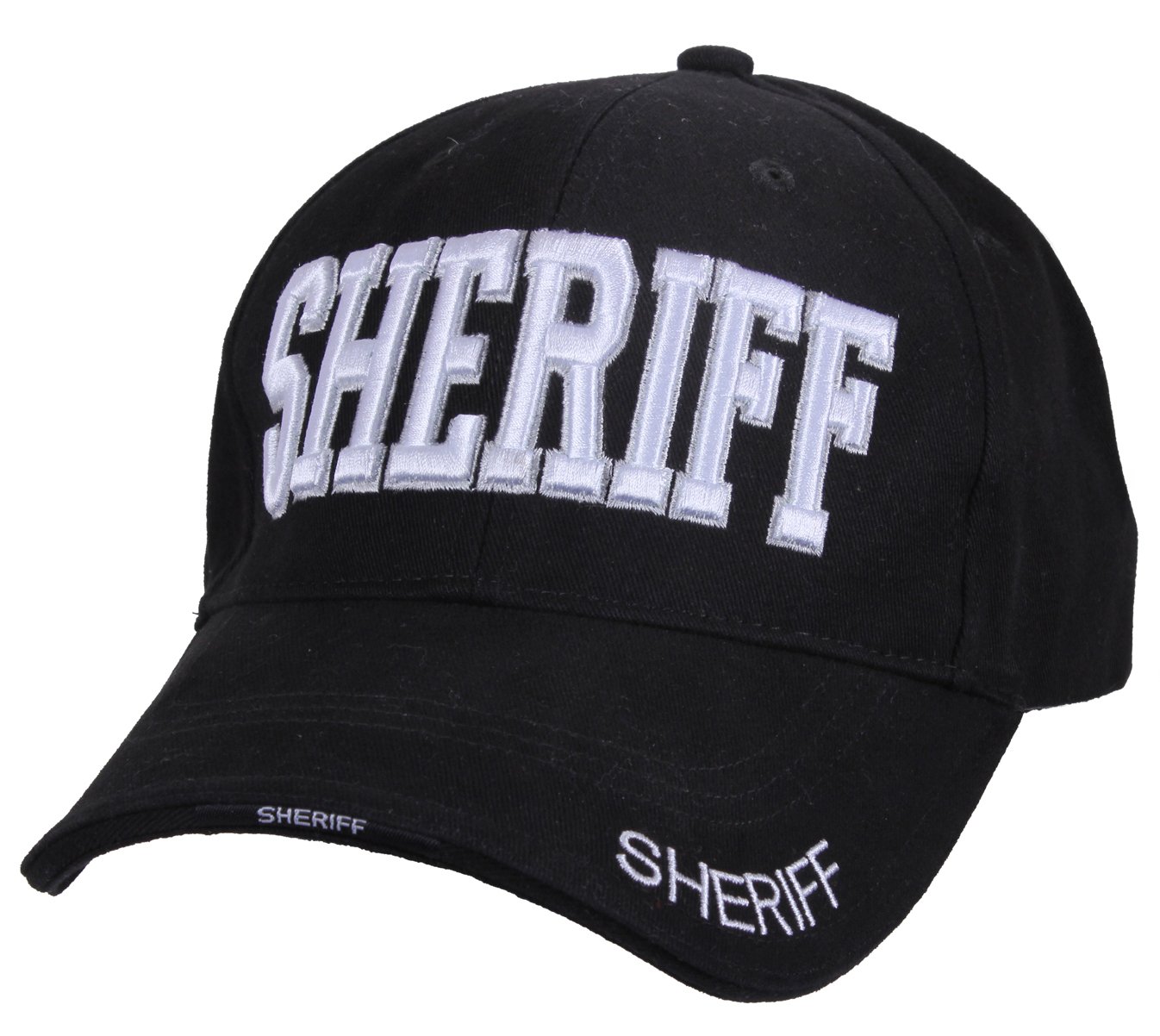 RothcoDeluxe Low Sheriff Profile Cap Black
