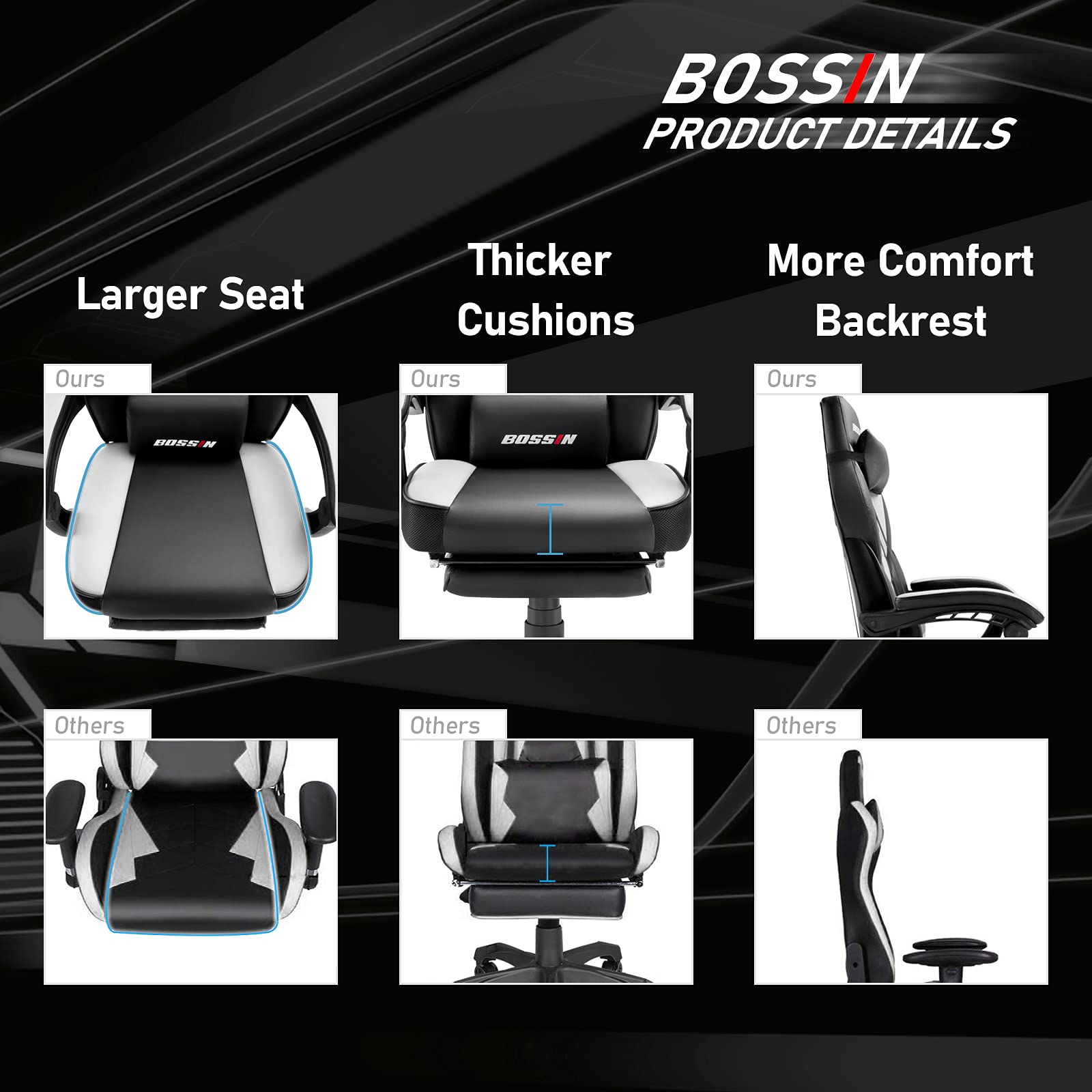 Buy LEMBERI Gaming Chairs for Adults,Ergonomic Video Game Chairs with