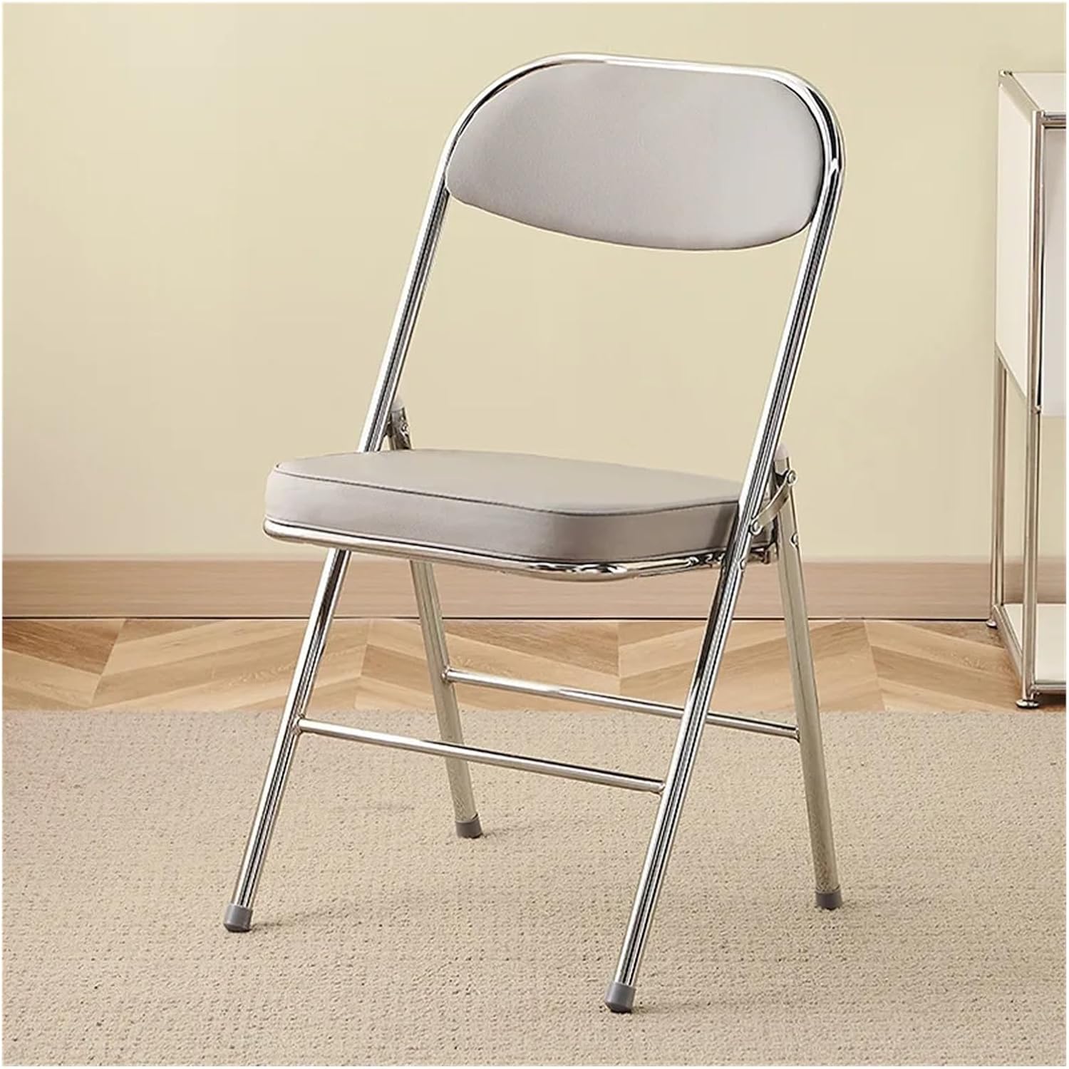 Dorm Portable Folding Dining Chair Stool Thick Backrest Home Kitchen Office Meeting Furniture Taburete Cocina(Style 2)