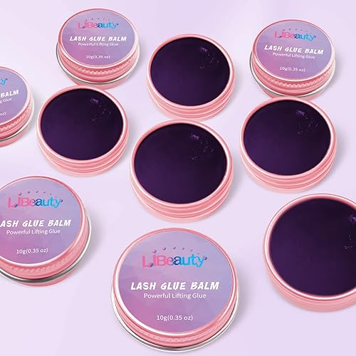 Miniatura 7 de Libeauty Lash Lift Glue Balm Lash Lift Adhesivo Fuerte Sabor a Fruta Pegamento para Pestañas y Cejas Perm Glue Balm Gel de Laminación de Cejas