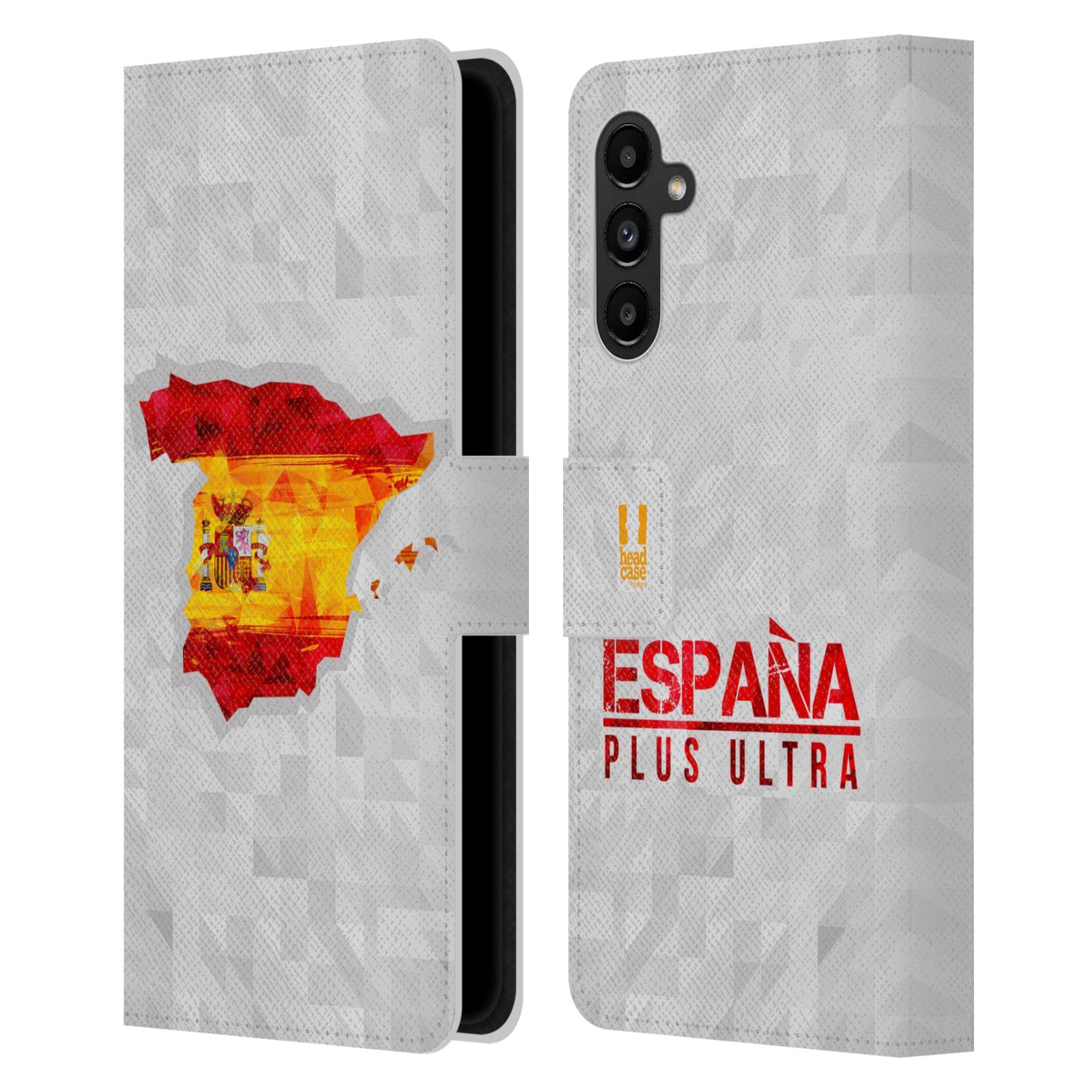 Carcasa Samsung A13 5G funda de cuero tipo libro protectora antichoque mapas geométricos España 7