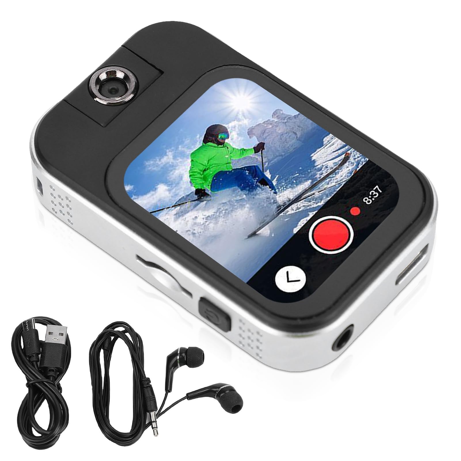 Yoidesu MP3 Player with Camera 180 Rotatable Lens, MP4 Player with Bluetooth and WiFiSports Clip, 2.02 Inch Touch Screen for Running, Cycling and Outdoor Use-image-21