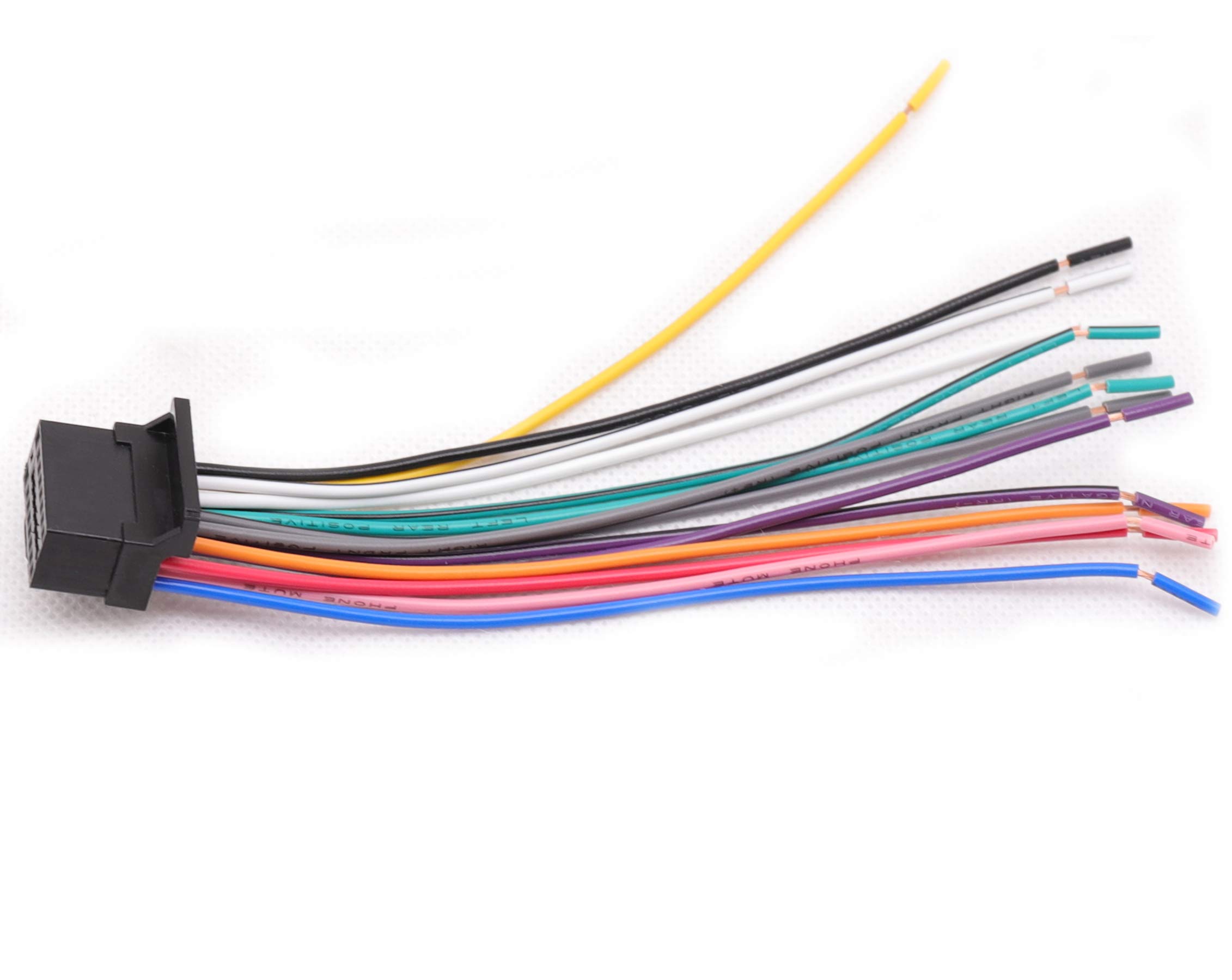 Amazon.com: RED WOLF for Select Sony Audio Stereo Wiring Harness  Aftermarket Head Unit Replacement Install 16 Pin Connector for Sony Brand  MEX-1HD, MEX-5HD, XAV-7W, MDX-800REC, S16C, XAV Model : Electronics