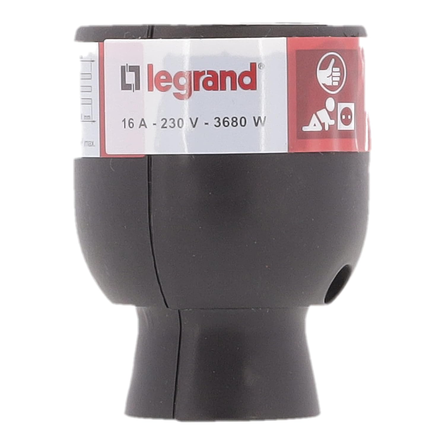 Diagram showing cable stripping lengths for installation