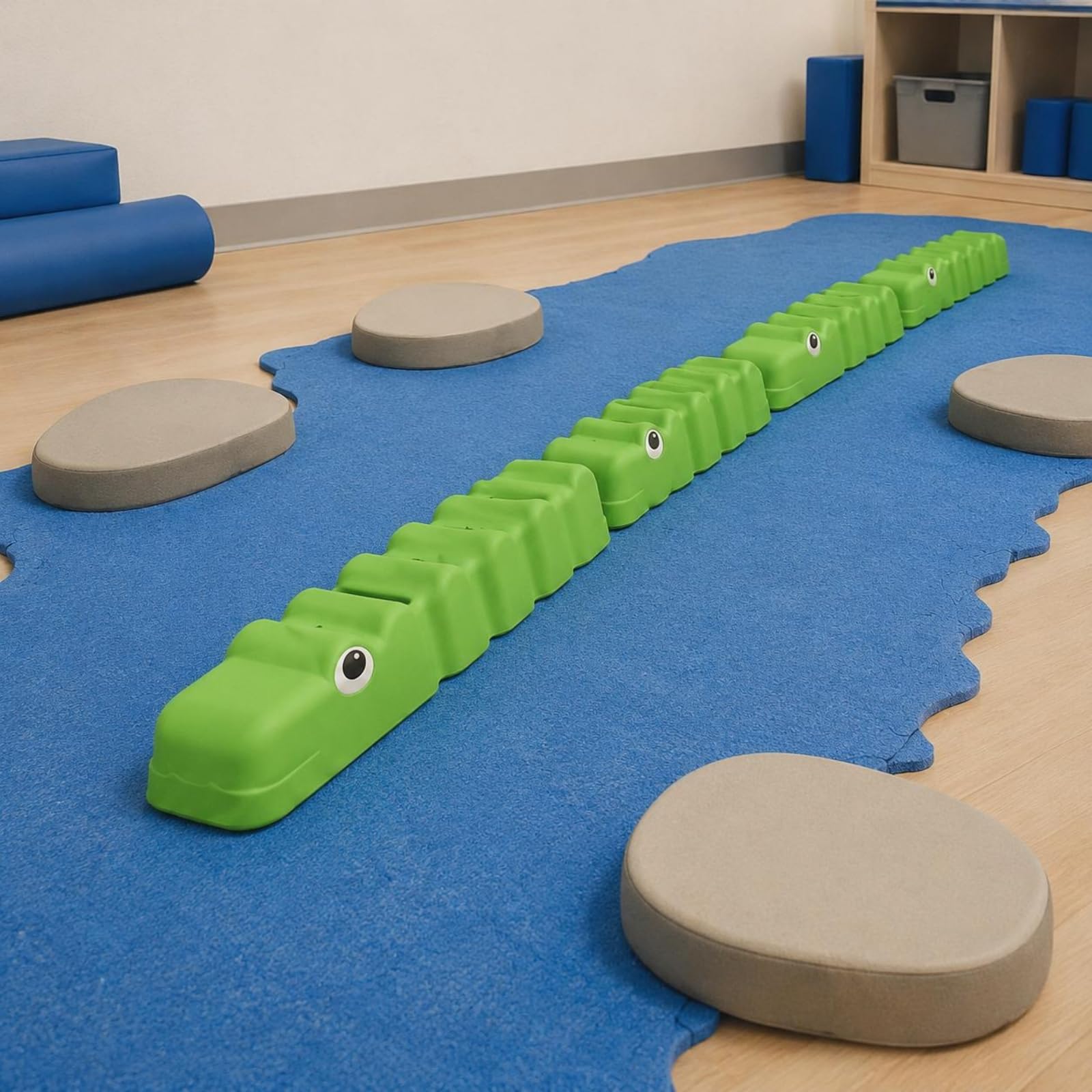 kowaku Piedra Equilibrio con Forma Dinosaurio Antislizante Piedras Equilibrio Antislizantes Infantil Piedras Salto para Niños