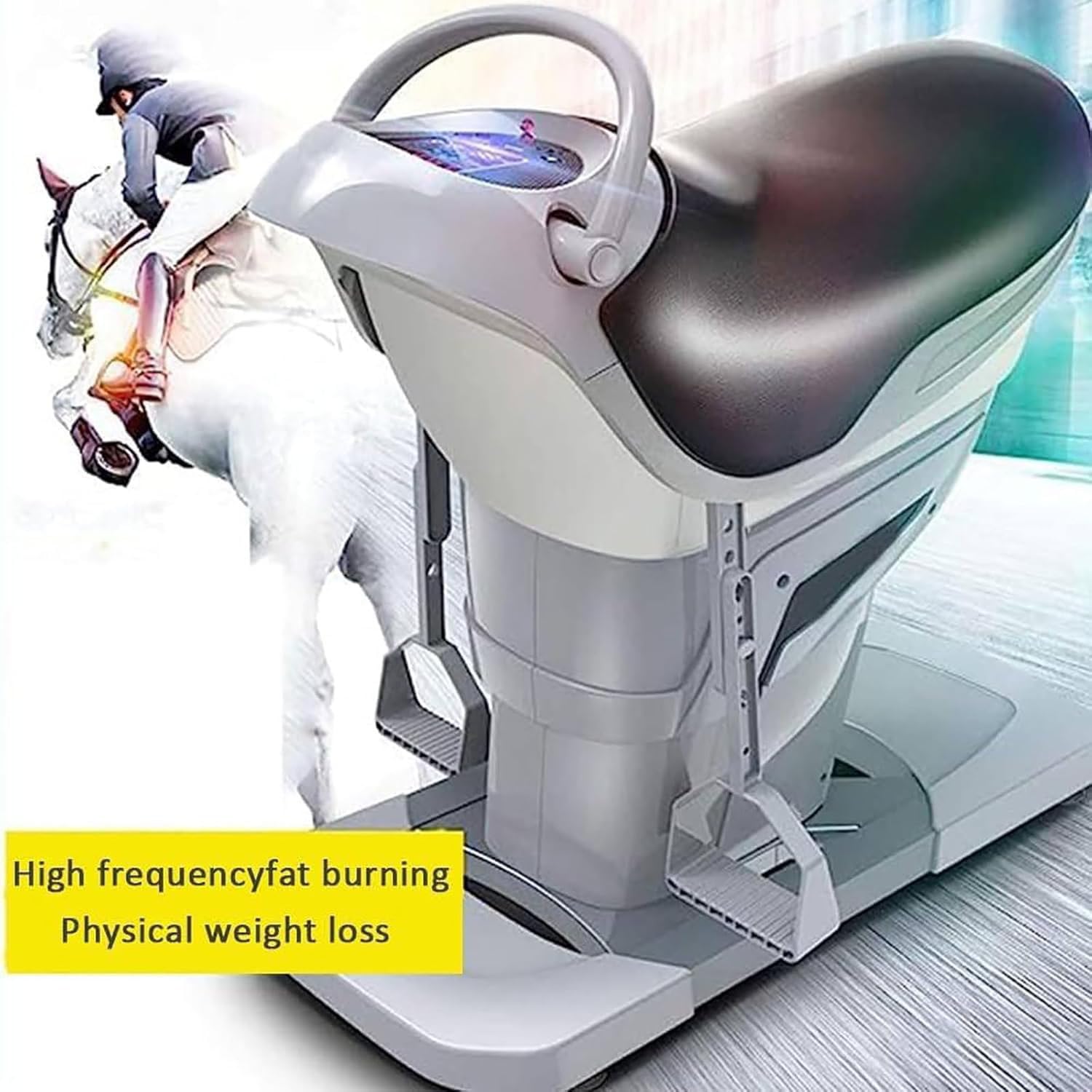 Equitazione addominale macchina elettrica fitness attrezzature con interruttore di sicurezza per allenamento di base e bruciare i grassi della pancia