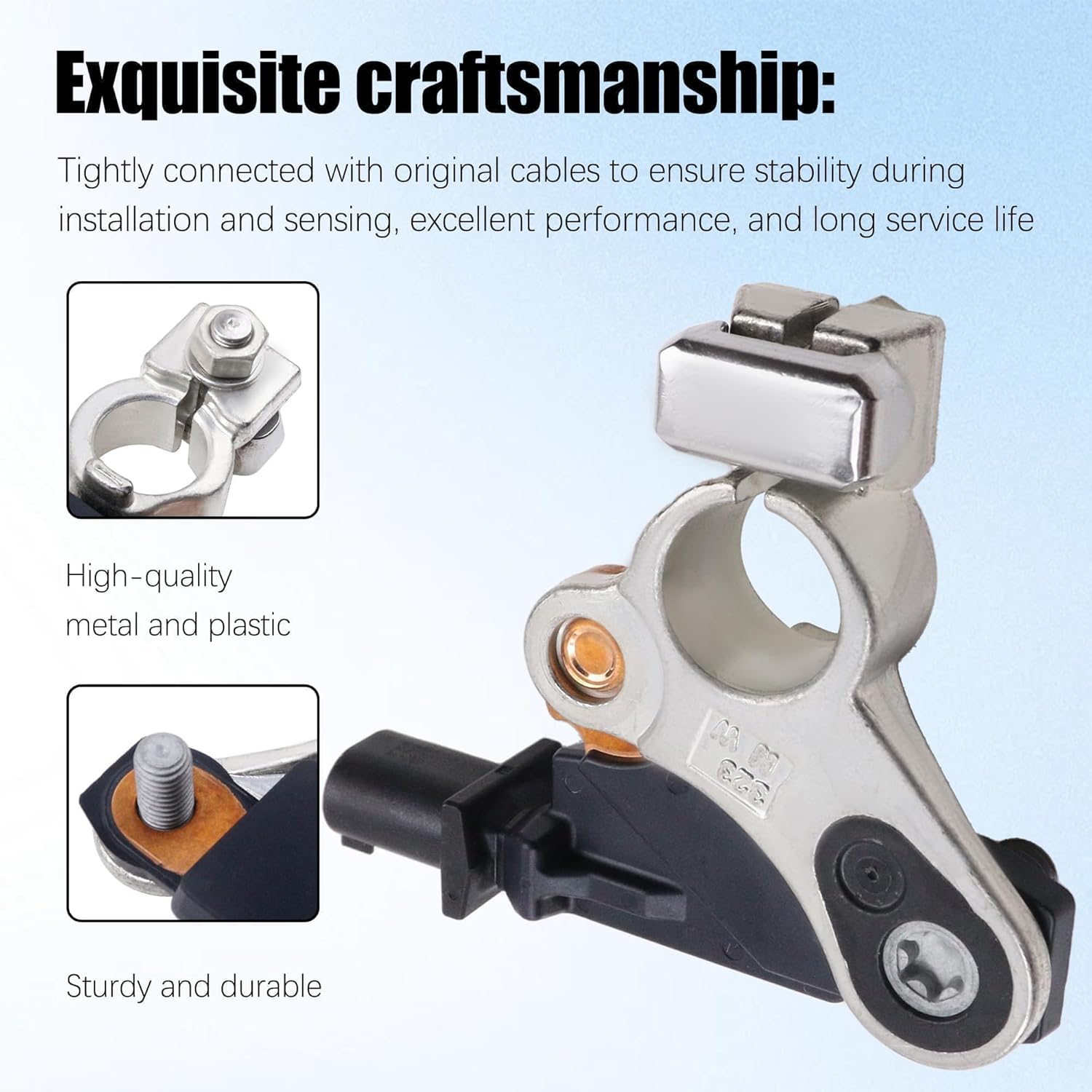 DS7Z-10C679-A Battery Current Sensor Battery Current Sensor Cable Terminal End Fit for Ford F150 2015-2019,for Ford Fusion Lincoln MKZ 2013-2019 Battery Current Sensor Replace DS7Z10C679A DS7T10C652AC