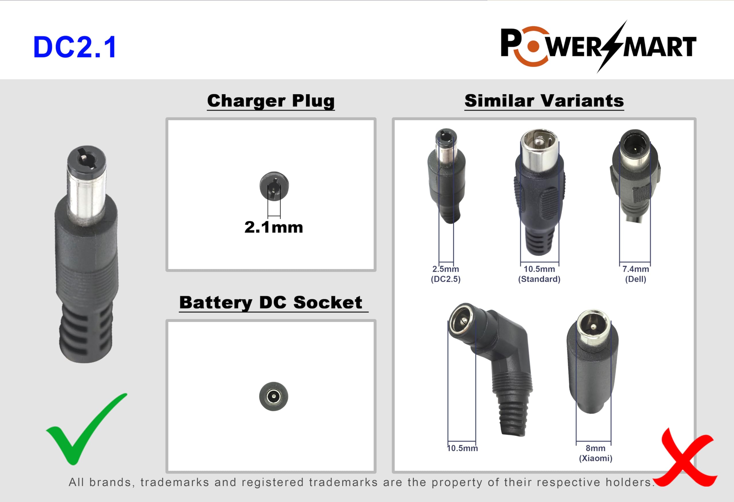 PowerSmart® Chargeur 42 V 2 A pour Hailong 36 V Nakamura E-City LTD E-City 68, E-Cliff, Makadam VTC Electrique E-Trax
