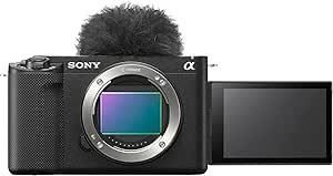 Sony Alpha ZV-E1 Cámara Vlog sin Espejo con Lente Intercambiable de fotograma Completo, Cuerpo Negro