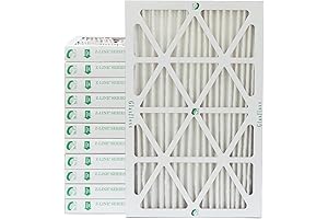 Glasfloss MERV 10 Furnace Filter: 14x20x2, 12-Pack
