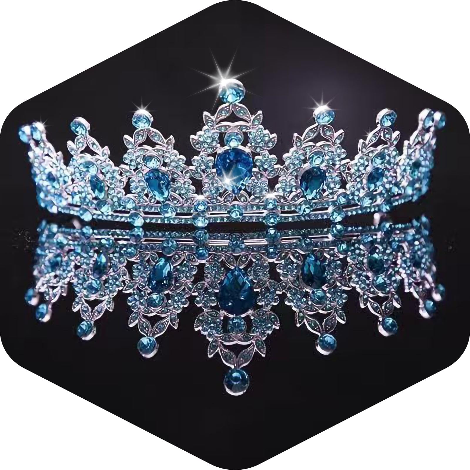 Queen Crown and Tiaras Princess Crown for Women and Girls （01）-image-47