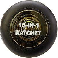 Vista 15 de Klein Tools 32305 Multi-bit Ratcheting Screwdriver, 15-in-1 Tool with Phillips, Slotted, Square, Torx and Combo Bits and 1/4-Inch Nut Driver