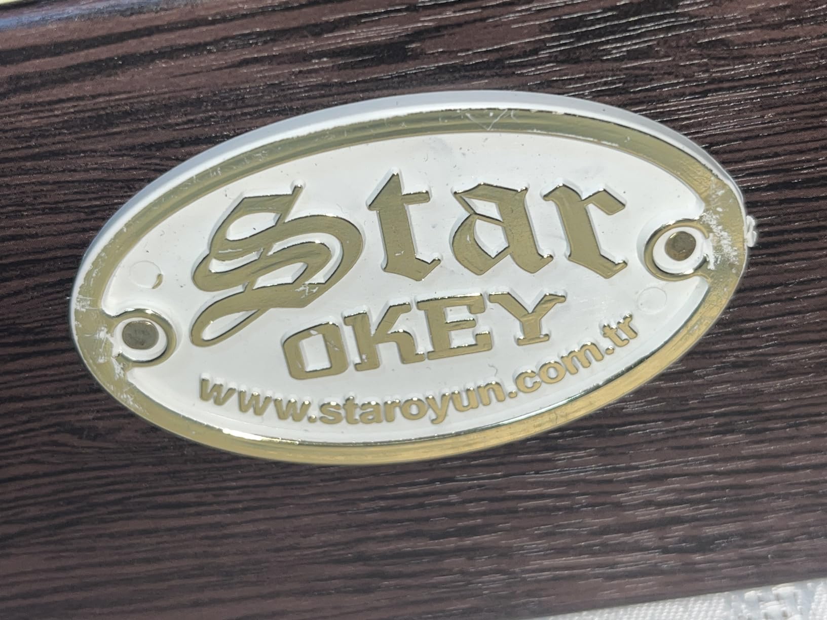 KD Premium Ausführung (hell) Rummy Set Okey - hochwertige Verarbeitung (Finish) & Materialien (Holz & Melaminsteine) - Spielspaß ohne Ende