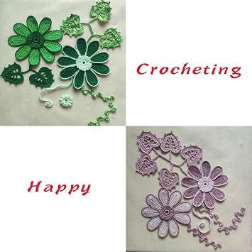 golo Crochet Thread Size10 Embroidery Thread 10gX9 Crochet Yarn for Hand Knitting 10-9-1