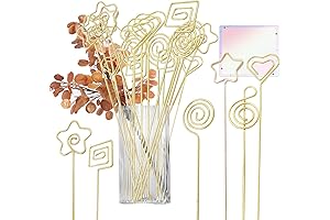 60 Pcs Picture Sticks for Photos Centerpieces, Heart Card Holder Wedding