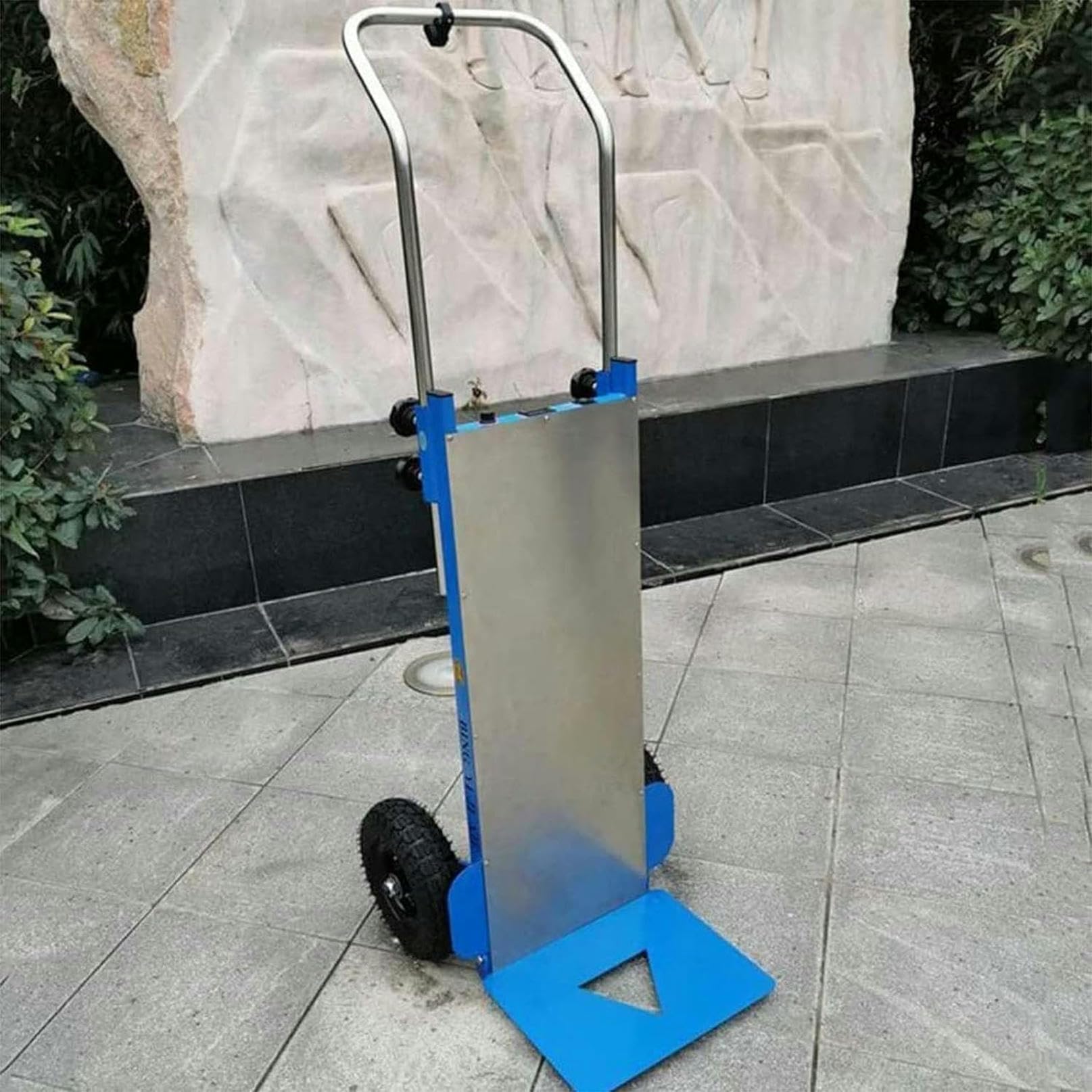 Carrello Saliscale Carrello Elettrico Carrello Saliscale con Batteria Rimovibile 48V 36Ah, Carrello Saliscale Pieghevole 1200W, capacità di Carico 250 kg 550LB