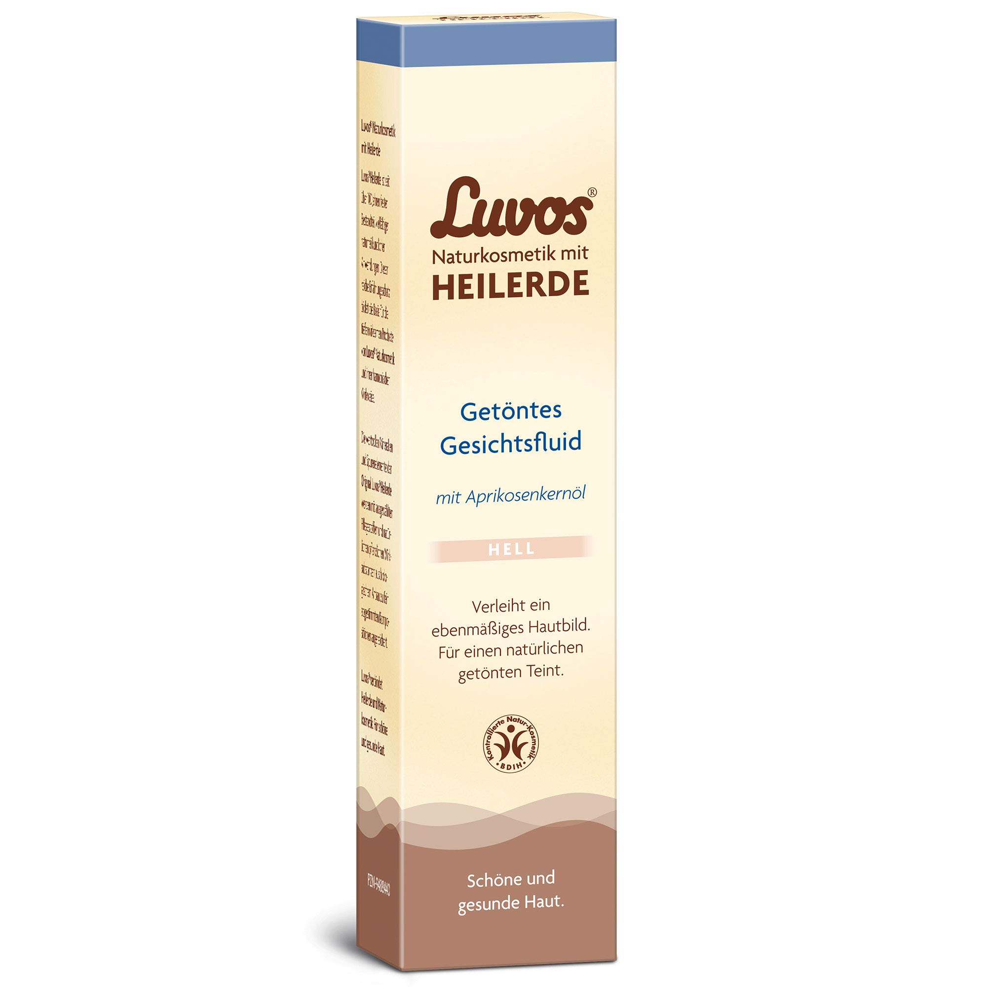 Luvos Naturkosmetik getöntes Gesichtsfluid hell, 50 ml Lösung