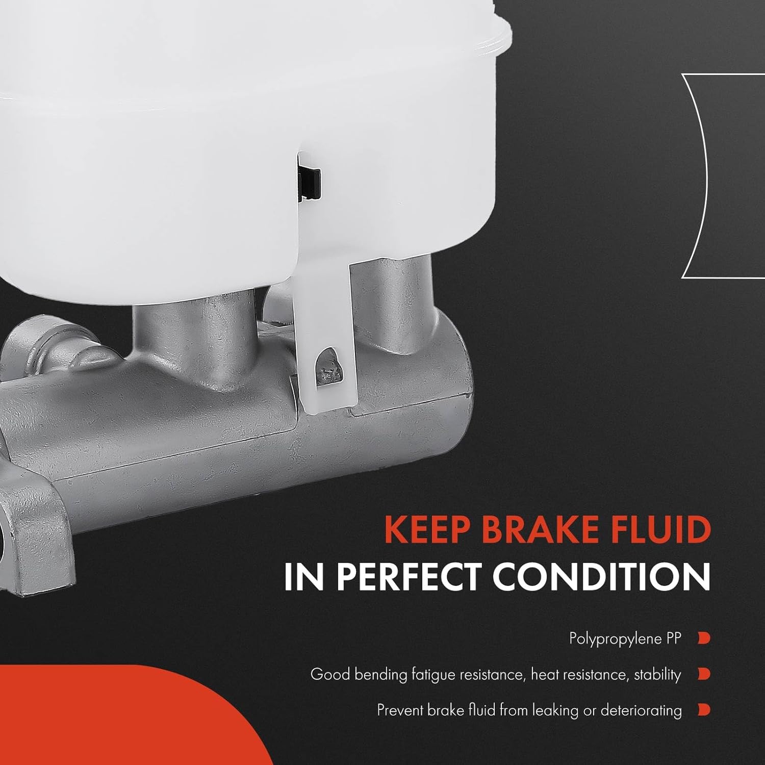 A-Premium Brake Master Cylinder Compatible with Cadillac, Chevrolet and GMC Vehicles - Escalade, Escalade ESV/EXT, Avalanche, Silverado 1500, Tahoe, Yukon, Sierra 1500, Suburban 1500, Yukon XL 1500