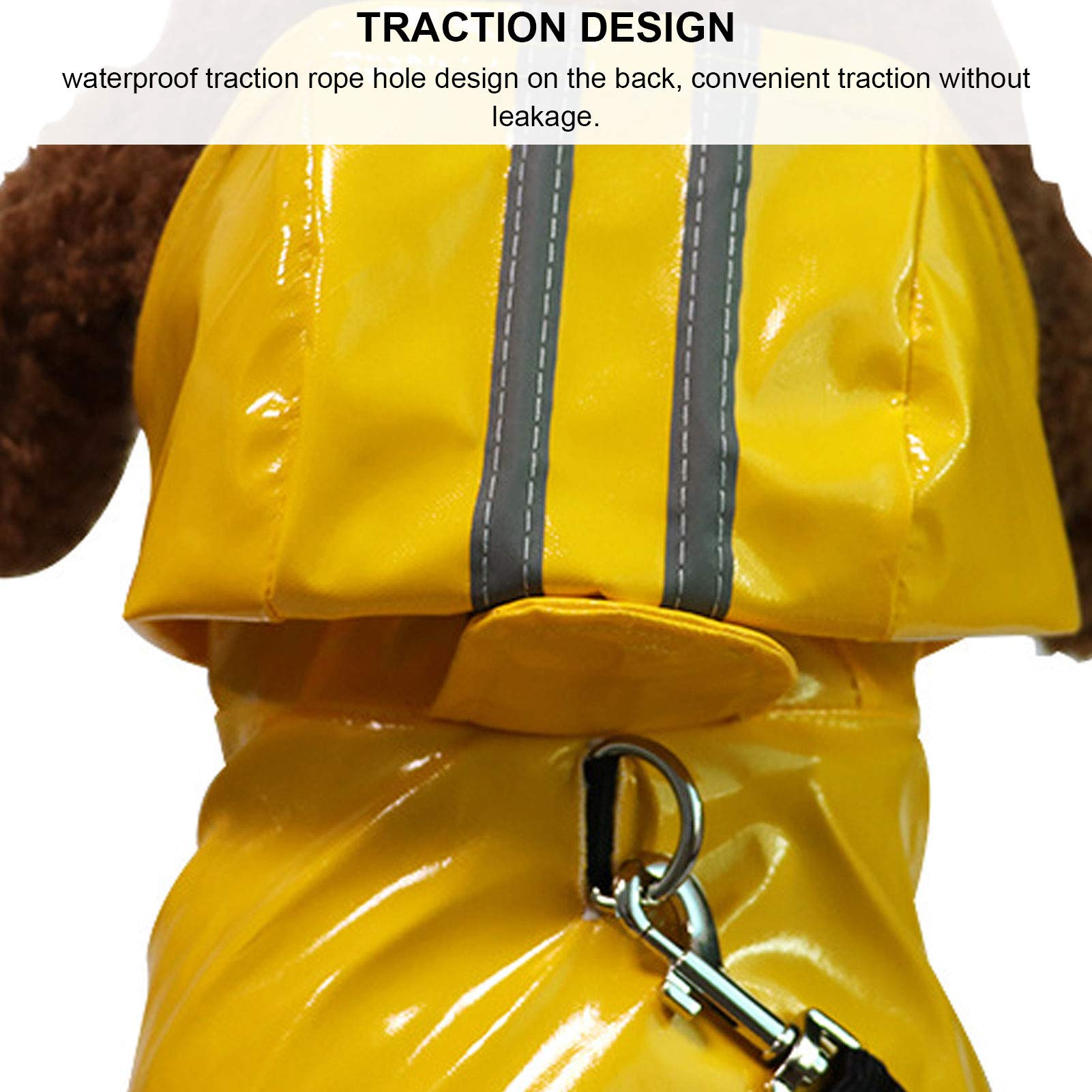 Slicker Raincoat with Striped Lining (Small, Cobalt Blue)