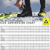 Vista 5 de FISCHER Unisex OTX Trail Adulto Cálido Durable Estable Fácil Caminar Antideslizante Deporte Nórdico Nieve Botas de esquí
