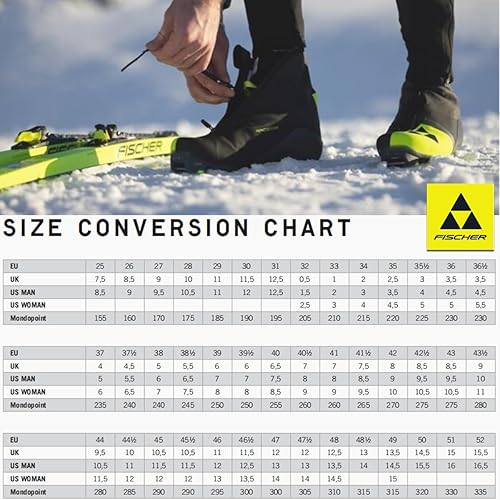 Miniatura 5 de FISCHER Unisex OTX Trail Adulto Cálido Durable Estable Fácil Caminar Antideslizante Deporte Nórdico Nieve Botas de esquí