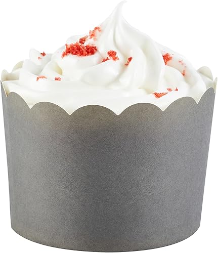 Miniatura 213 de Restaurantware Panificio Premium - Taza de papel Kraft de 10 onzas para hornear, tazas de papel para hornear, perfectas para magdalenas, cupcakes