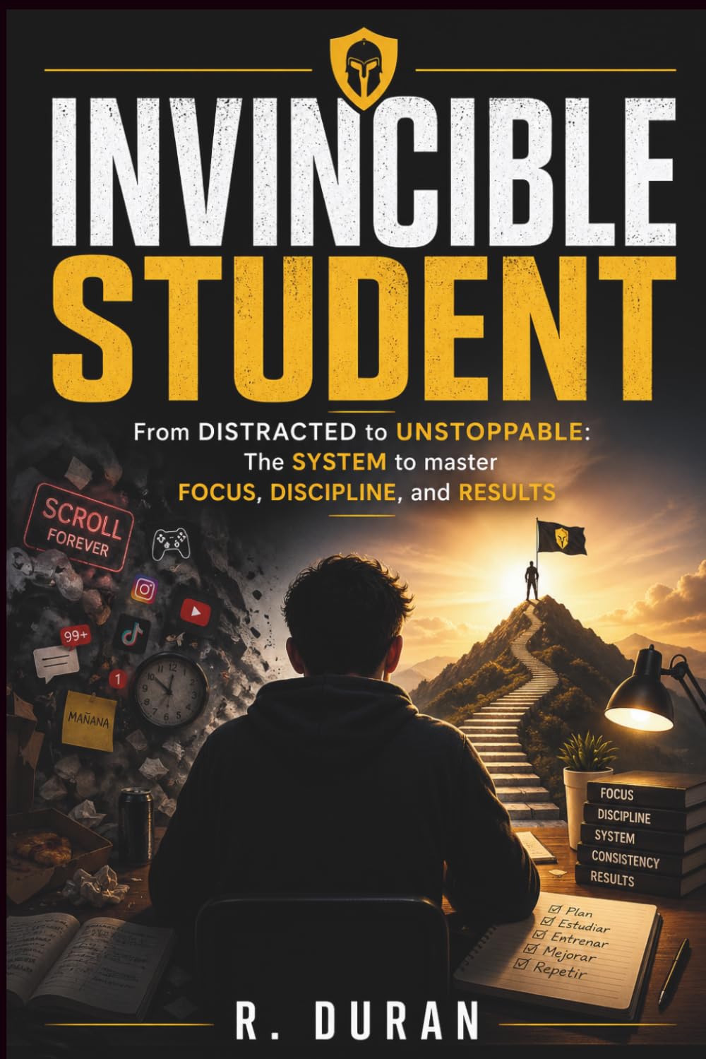 INVINCIBLE STUDENT: From DISTRACTED to UNSTOPPABLE: The SYSTEM to master FOCUS, DISCIPLINE, and RESULTS