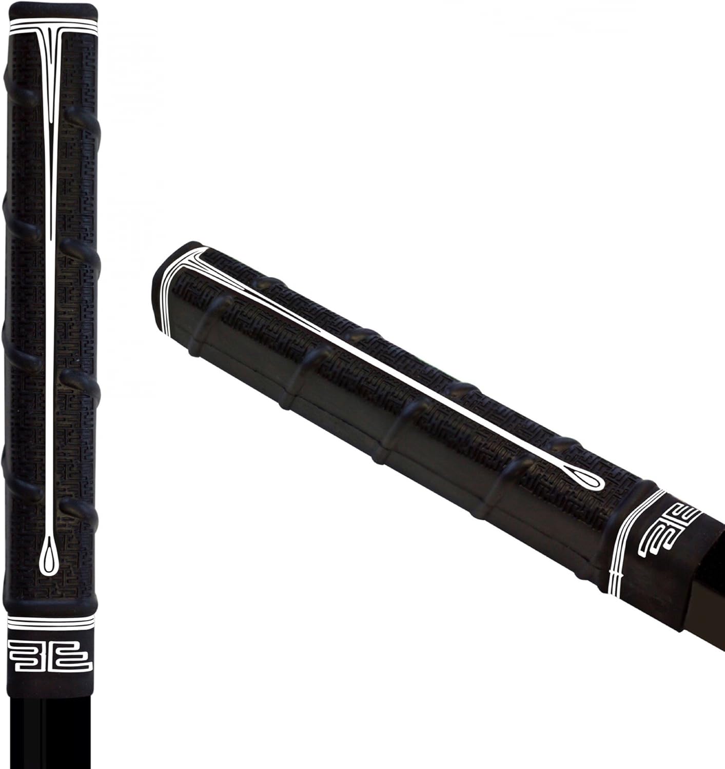 Buttendz Sentry Poignée De Rechange Pour Crosse De Hockey Blanc/noir