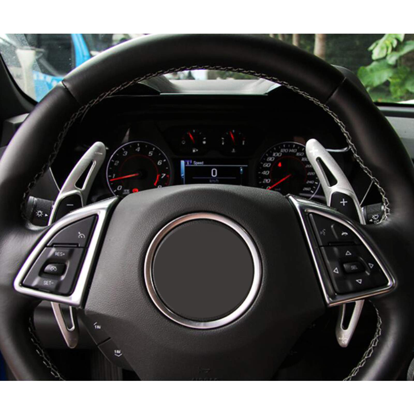 Ashata Palette De Volant Extension De Palette De Changement Direct De Volant De 2 Pièces