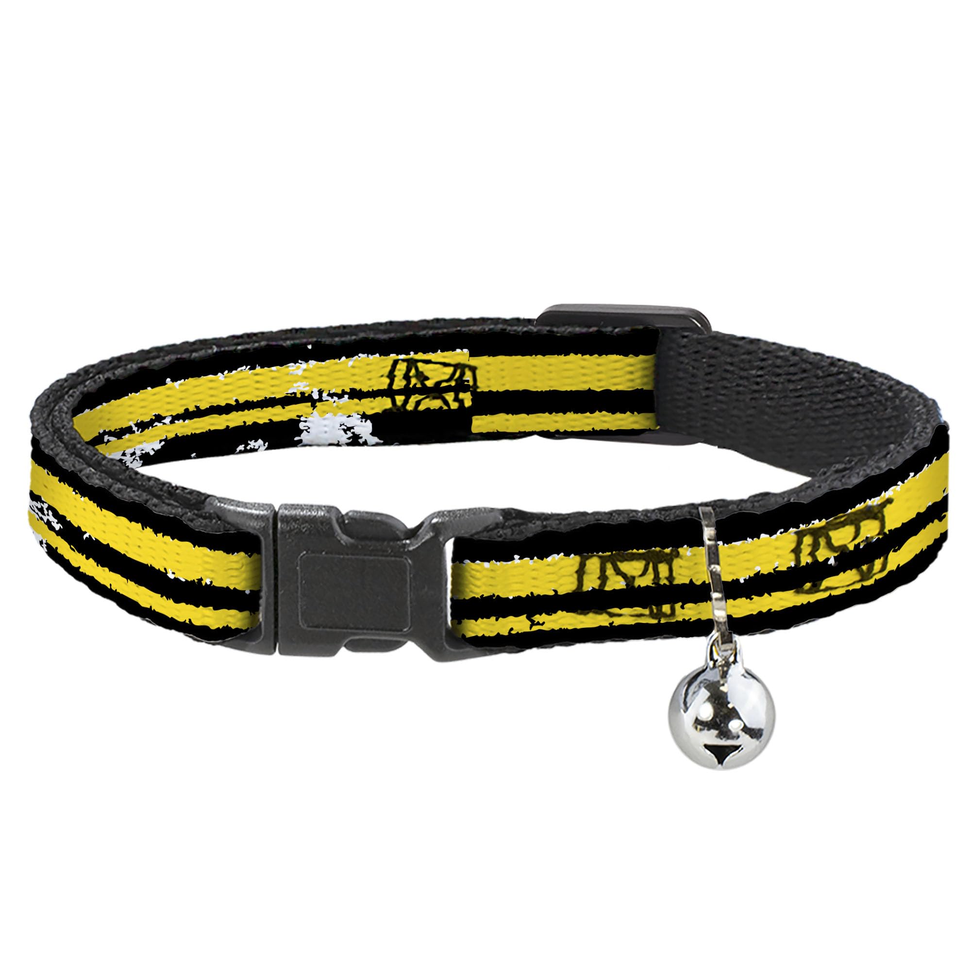Collar de gato Breakaway con acabado retro desgastado de alta resistencia
