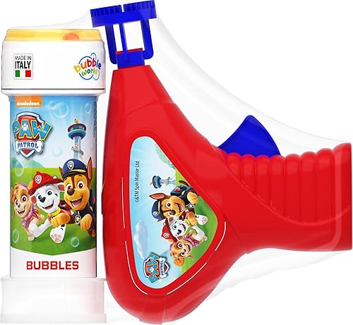 Dulcop 500173100 Paw Patrol - Pistola de jabón (2.0fl oz), multicolor