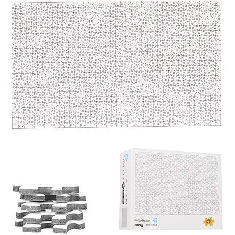 Pure White Puzzle: A Blank Canvas for Your Creativity