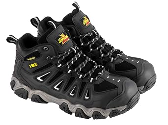 Thorogood Mens 804-6490 Crosstrex I-MET2 Boot, Black - 8 W