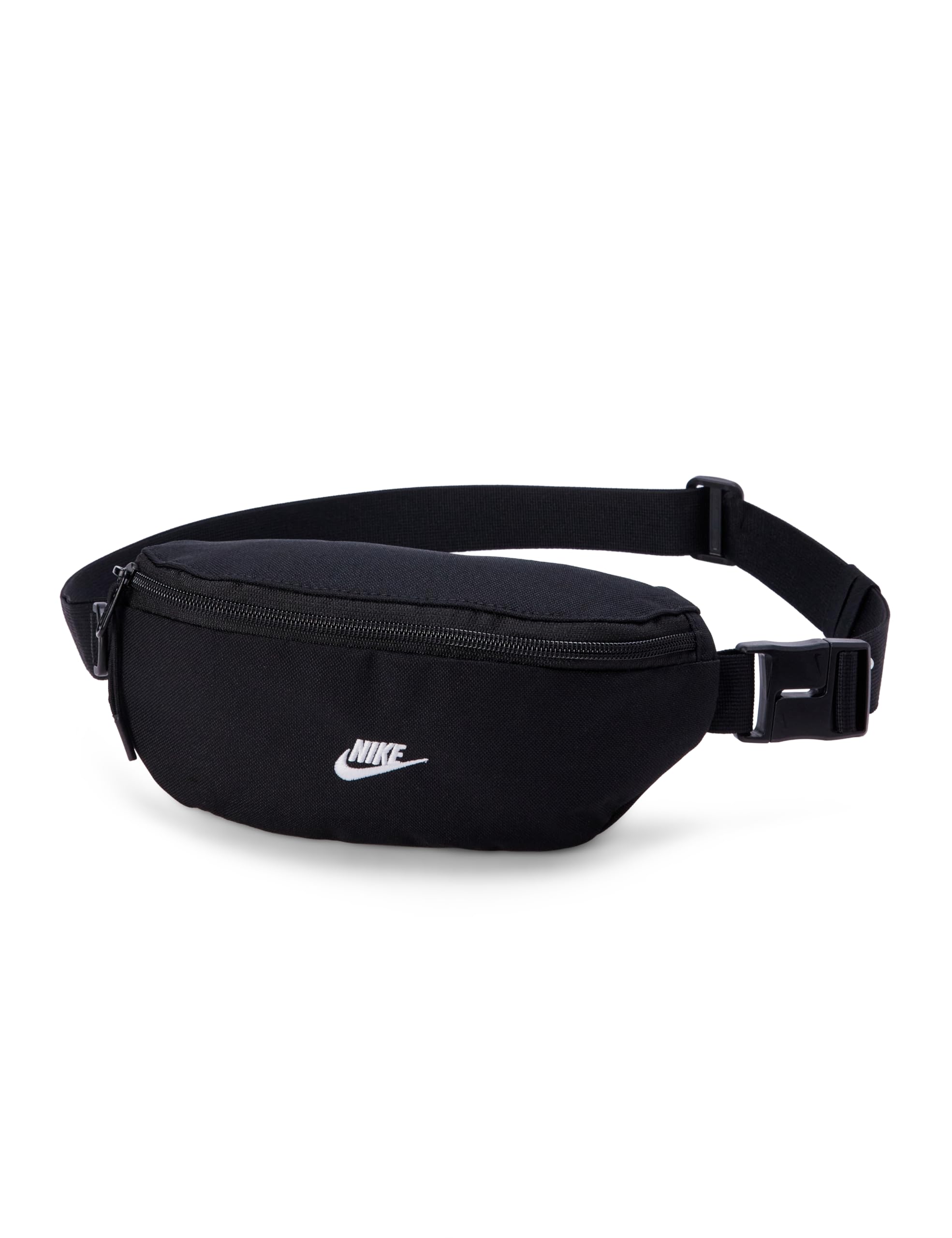 Nike Heritage 2.0 mała saszetka na pasek dla dorosłych, uniseks, 1 l, dla mężczyzn i kobiet, czarny/czarny/bia?y, Einheitsgröße, Odzież sportowa