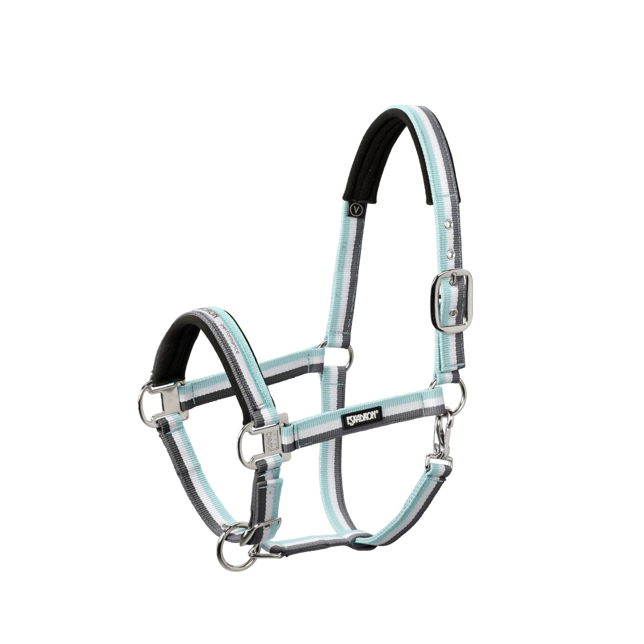 Eskadron Halfter Pin Buckle cabezada de alta resistencia con acabados premium