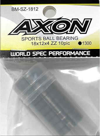AXON SPORTS BALL BEARING 18x12x4 ZZ 10pic BM-SZ-1812