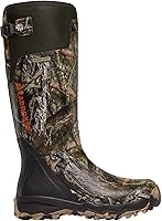 LaCrosse Men's Burly Waterproof Rubber Hunting Boots - 18" ZXT Rubber, Foam Insulated, Slip-Resistant, Adjustable Strap