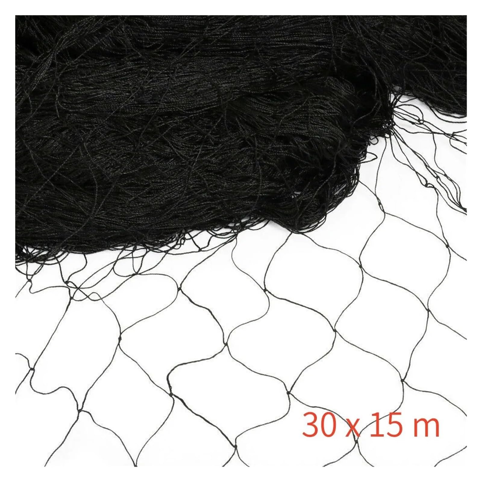 Red Antipajaros Red de jardín Malla Nailon Resistente 30 x 15 m for Proteger árboles frutales, Plantas y Verduras, también for Aves