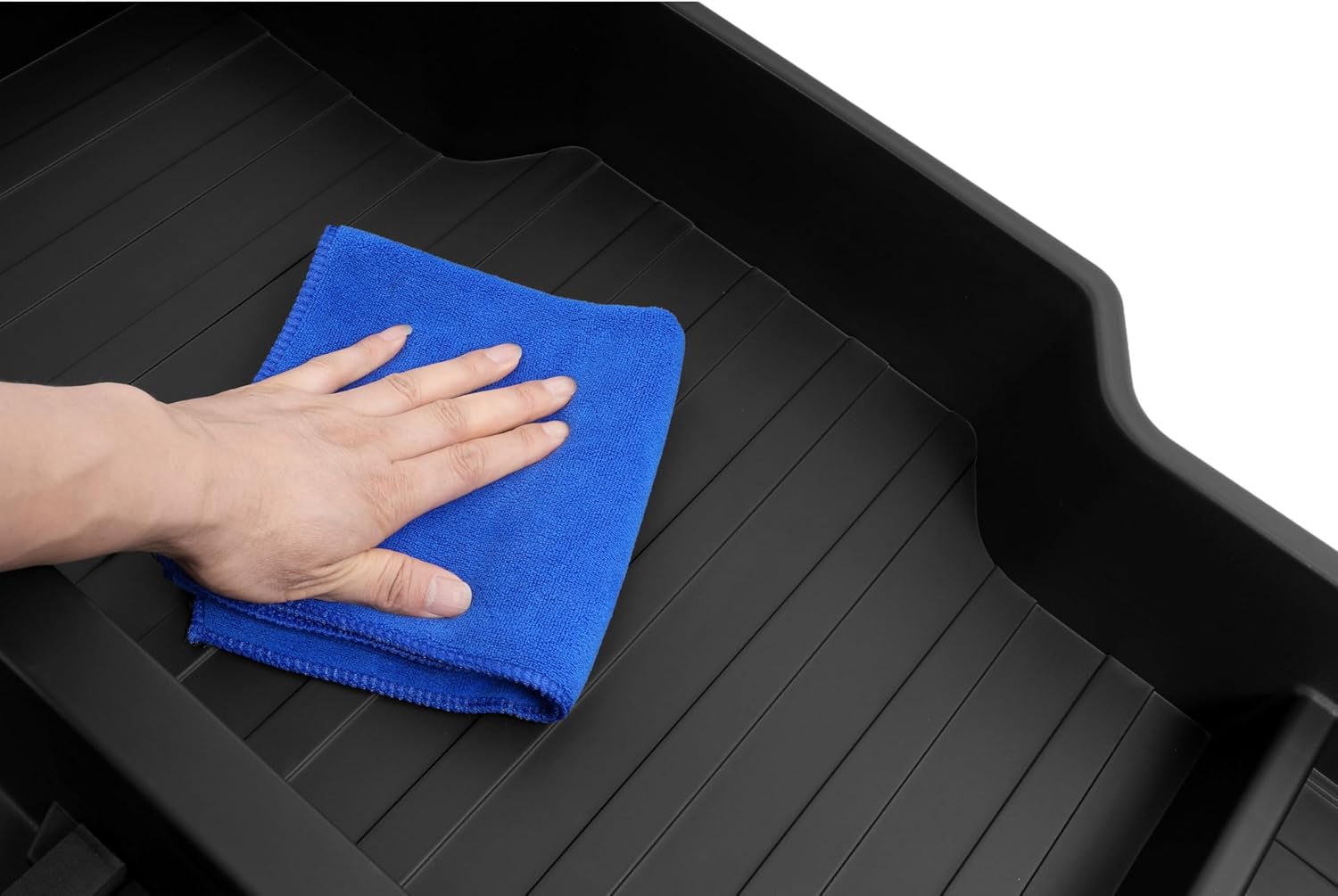Trunk Hidden Storage Box Compatible with 2023 2024 2025 Honda CR-V (Not Fit CR-V Hybrid) Insert Rear Hatch Cargo Organizer Storage Box PP Plastic
