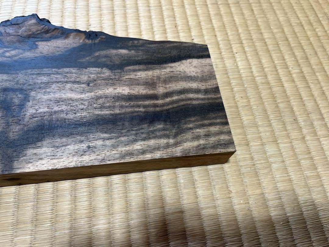 Amazon.co.jp: 国産黒柿＊加工済 飾り台花台アンティーク雑貨