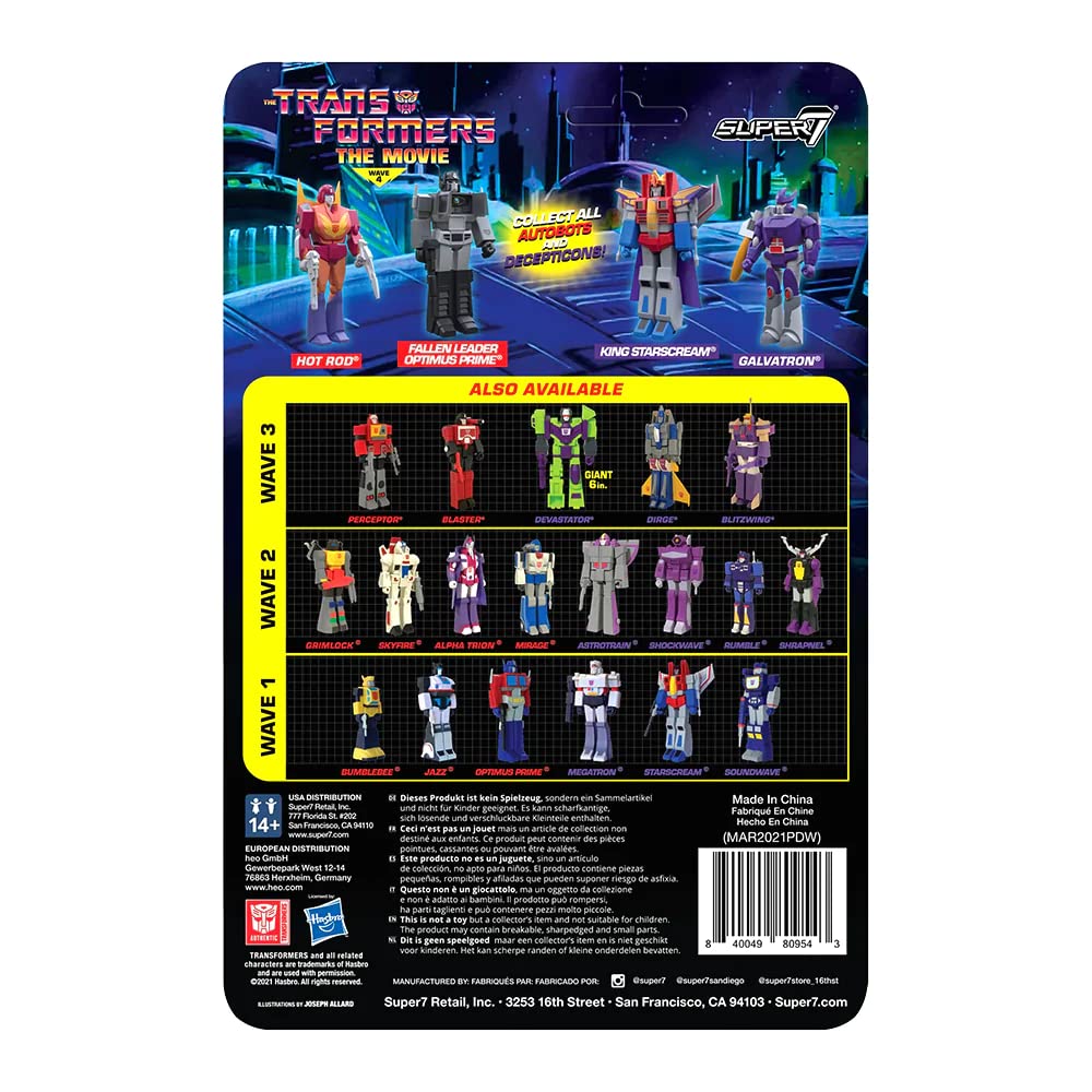 Amazon.co.jp: Super7 トランスフォーマー キングスタースクリーム