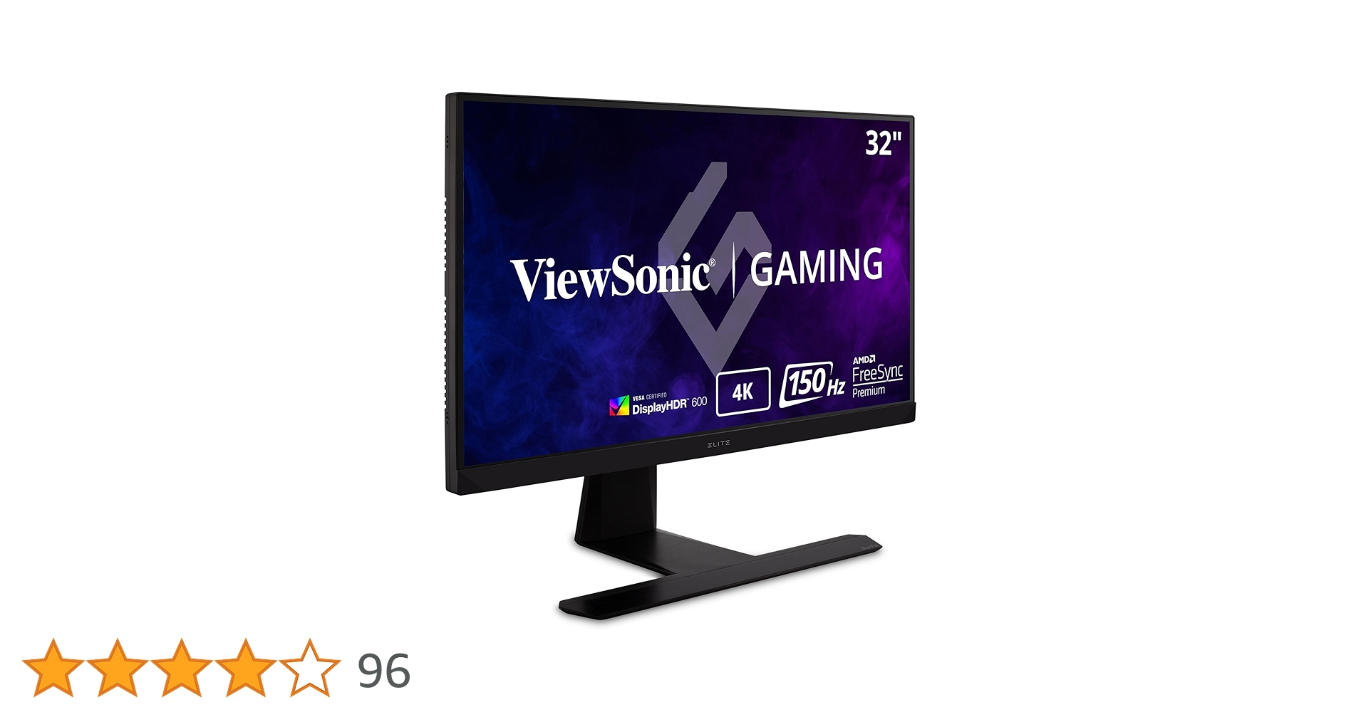 ViewSonic XG320U Elite ゲーミング モニター ViewSonic Elite XG320U 32 Inch 4K UHD 1ms 150Hz Gaming Monitor