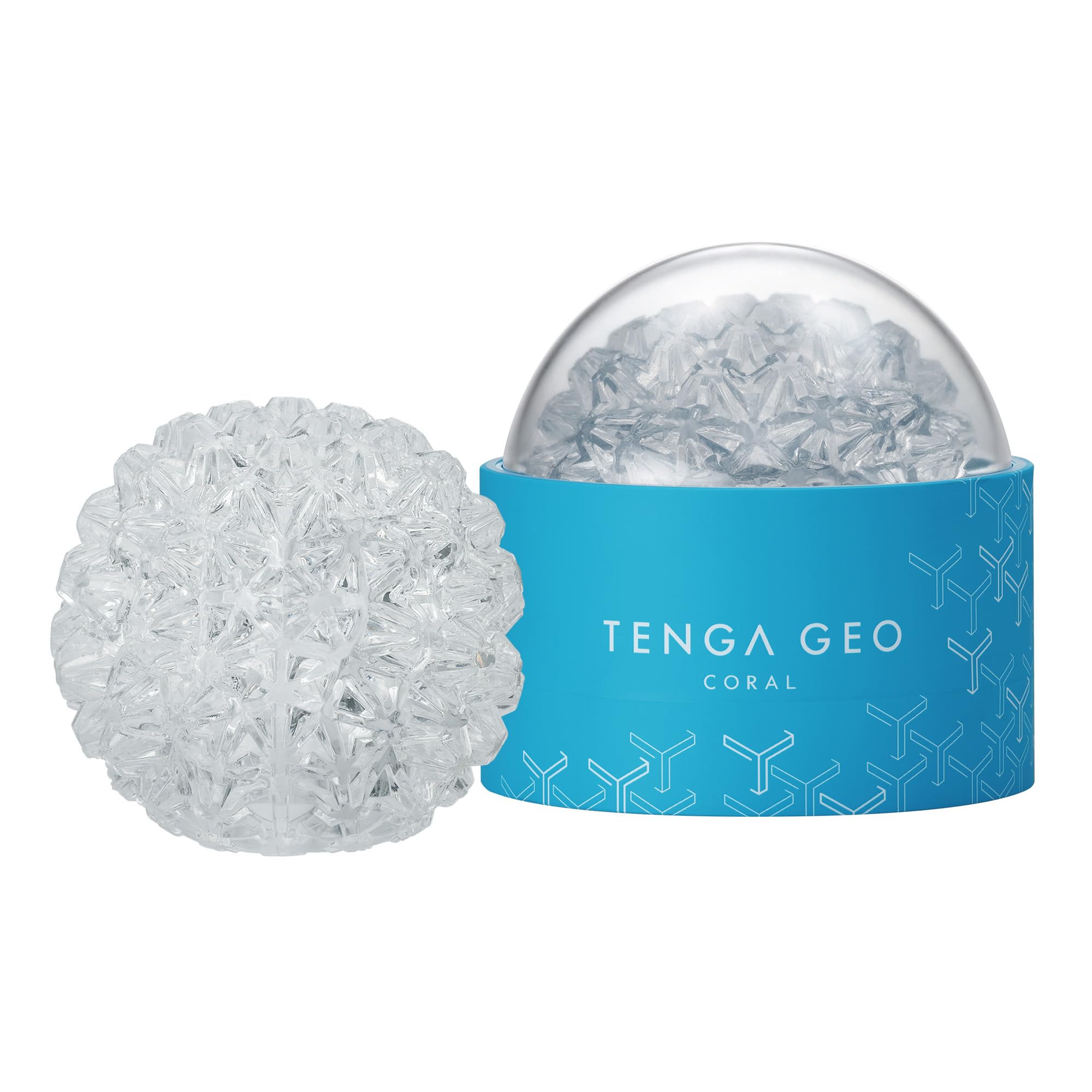 TENGA GEO-012 Coral Geometric Sculpted Reusable Male Masturbator
