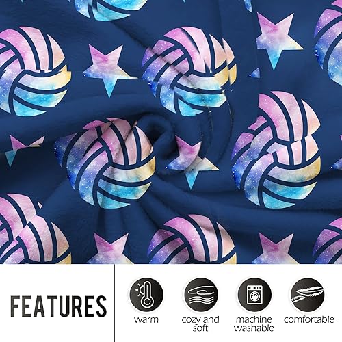 Miniatura 3 de Levens Manta de voleibol, regalos para adolescentes, niñas, niños, amantes del voleibol, manta de franela suave de voleibol, accesorios de regalos